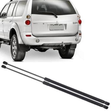 Imagem de Par Amortecedor Tampa Traseira Porta Malas Pajero Sport 1999 à 2012 Mola Gás