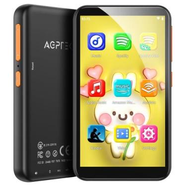 Imagem de Leitor MP3 AGPTEK T07S 4" Kids Bluetooth WiFi 80GB