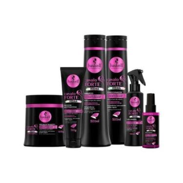 Imagem de Kit Haskell Cavalo Forte Hidra Completo (6 itens) 500ml