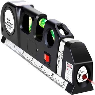 Imagem de Nível profissional laser trena level com 3 estágios nivelador - Bomder