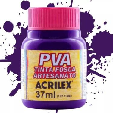 Imagem de Tinta Pva Fosca 37ml Cor 516 Violeta Acrilex