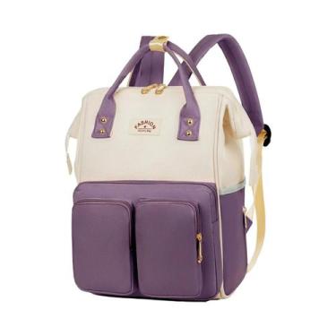 Imagem de Mochila Impermeável De Grande Capacidade Para Mamães, Bolsa De Fraldas