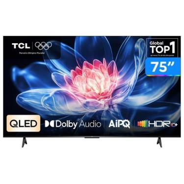Imagem de Smart TV 75T6C 75 Polegadas 4K UHD QLED Google TV TCL, 75"