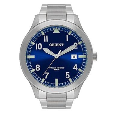 Imagem de Relógio Orient Masculino Original Casual Prateado Prova D'água Garantia de 1 ano Mbss1361 D2sx