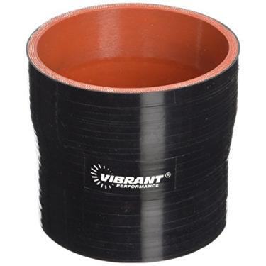 Imagem de Vibrant Performance Acoplador de mangueira Power 2773, silicone, 4 camadas de aramida, reto, redutor, transição, 7,6 cm. ID de entrada, 7 cm. ID de saída, 7,6 cm. Comprimento total, preto, cada