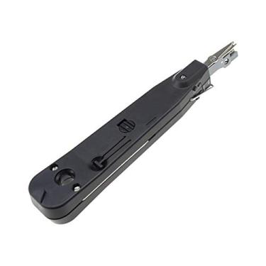 Imagem de Ferramenta de perfuração multifuncional para RJ45 RJ11 Cat5 Cat5e Cat6 Cabo de telefone de rede de telecomunicações ferramenta de inserção de terminal de impacto