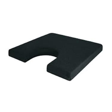 Imagem de ALMOFADA PROTETOR COCCIX PERFIL BAIXO COR PRETA GENERE LATEX