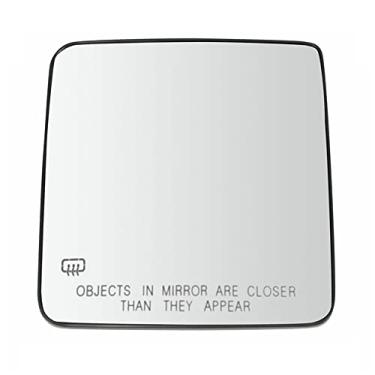 Imagem de TOTMOX Vidro aquecido retrovisor lateral retrovisor, espelho retrovisor aquecido com porta lateral de substituição de lente refletora reversa, compatível com Jeep Gladiator 2020-2021, Wrangler 2018-2021