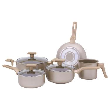 Imagem de Jogo De Panelas 5 Peças Sartin Cook Mimo Style Antiaderente Cerâmica