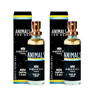 Imagem de Kit 2 Perfume Masculino Amakha Paris Animals