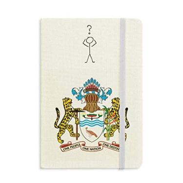 Imagem de Guyana South America Caderno de perguntas com emblema nacional A5