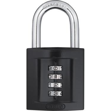 Imagem de ABUS Cadeado de combinação reiniciável com 4 dígitos dianteiros 158/50 C 50 mm