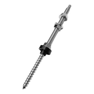 Imagem de 60 Kits - Parafuso Rosca Dupla P/ Painel Solar M10 X 200Mm