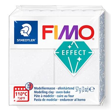 Imagem de STAEDTLER Massa de Modelar Profissional FIMO Effect 57g (1 Unidade) Galaxy Branco - 8010-002 - Argila Polímera Para Biscuit que Endurece no Forno – Ideal para Artesanato, Miniaturas e Bijuterias