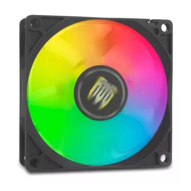 Imagem de Cooler Fan RGB para Gabinete PC 80mm REVENGER - G-VR337