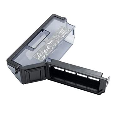 Imagem de Caixa de substituição para substituição de acessórios de aspirador de pó Ecovacs T10/T10 TURBO/X1, preta