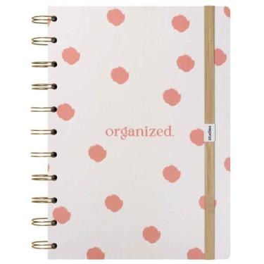 Imagem de Caderno Universitário Organized com 110 Folhas Studies