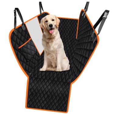 Imagem de Capa Protetora Pet Banco De Carro Para Cachorro Impermeável,Rede para cães antiderrapante para carro, capas de assento traseiro para animais de estimação para carros