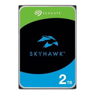 Imagem de HD 2TB SATA - 256MB Cache - Seagate SkyHawk Surveillance - ST2000VX017 - Ideal para Vigilância