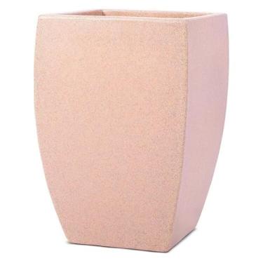 Imagem de Conjunto de 20 Vasos Decorativo para Plantas Quadrado Apolo 28 Bege