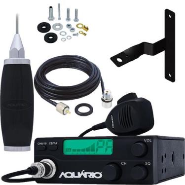 Imagem de Radio Px 40 Canais Homologado Anatel Rp-40 Antena PX Marinox 2,70 Metr