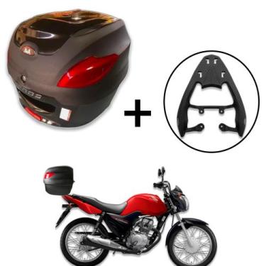 Imagem de Baú 41 litros Awa Proos com Bagageiro para FIBERFORCE CG 125 150 160 S