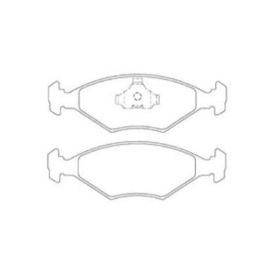 Imagem de Pastilha De Freio Palio 1.0 Dianteira Sistema Teves 1193 Syl