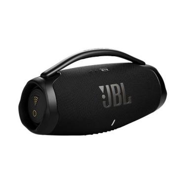 Imagem de Caixa JBL Boombox 3 Preta, 200W RMS, Wi-Fi, Bluetooth, IP67 à Prova D'