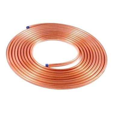 Imagem de Tubo Cano Cobre Flexivel 3/16 Rolo Com 15 Metros - Benter
