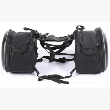 Imagem de Bolsa Alforge Bauleto Moto Lateral 20 Litros Universal Par - H2