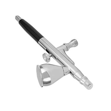 Imagem de Conjunto de aerógrafo, vários acessórios escova de ar pequena com bicos de pulverização agulha para decoração de casa modelo de impressão para a maioria dos tipos de aerógrafo