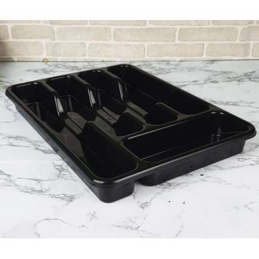 Imagem de Organizador Separador Divisor talheres Porta Facas Garfo Colher Gaveta