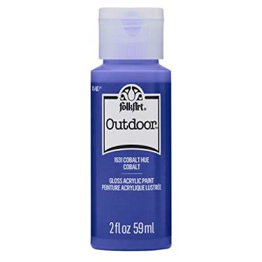 Imagem de FolkArt Tinta acrílica para uso externo em cores sortidas (59 g), cobalto 1631