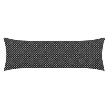 Imagem de Fronha Travesseiro Corpo Poliester 40cmx130cm Slim Preto Altenburg