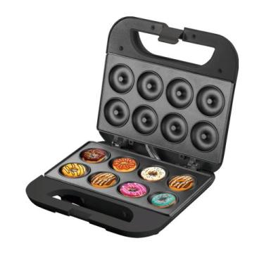 Imagem de Máquina de Donuts Make Antiaderente  Rosquinhas 220v 8 forminhas - bom