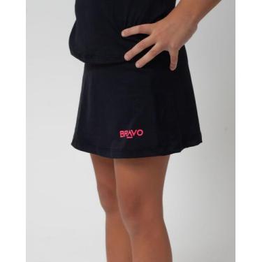 Imagem de Short Saia Infantil Fun Preto - Bravo, 04