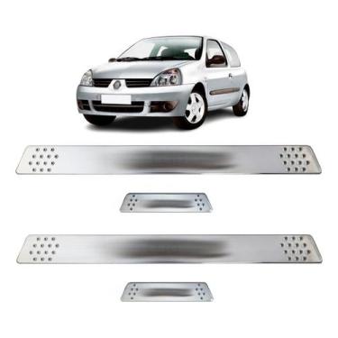 Imagem de Soleira para Porta Lateral Tuning Esportiva para carros 4 Portas (ABS)