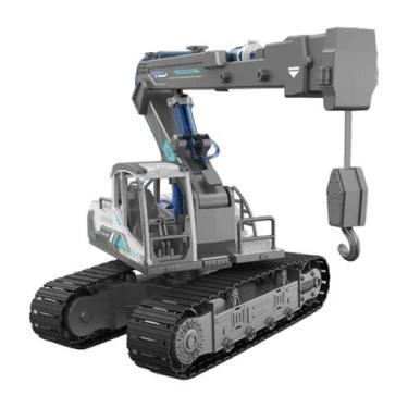 Imagem de Brinquedo Diy Guindaste Hidráulica Kit Com 134 Peças - ROXO