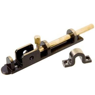 Imagem de Ferrolho Trinco Fecho Tranca Porta Janelas 15cm Várias Cores - União m