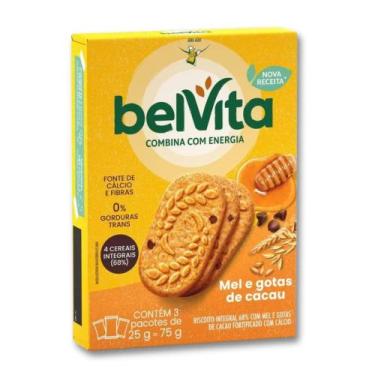 Imagem de Biscoito Integral Belvita Mel e Cacau 75g