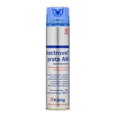 Imagem de Bactrovet Prata Konig 500 Ml - Kit Com 5 Unidades