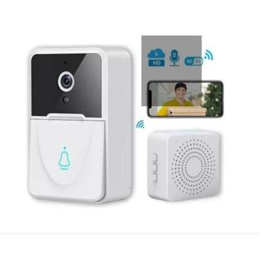 Imagem de Campainha Com Câmera Integrada Sem Fio Wifi Inteligente - OKABOX