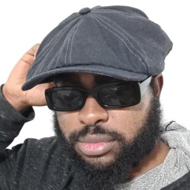 Imagem de Boina Masculina Estilo Peaky Blinders Tamanho Único - She Cat, Preto