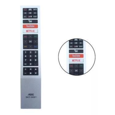 Imagem de Controle Remoto Universal Compatível com AOC Smart TV 4K Led Aoc Smart