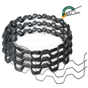 Imagem de Mola Fixação Plastico E Telas De Estufas Zig-zag 520 metros - ARRUD'ES