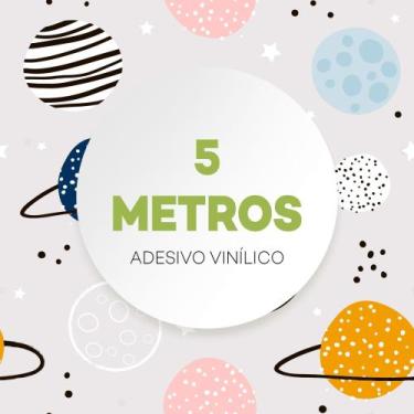 Imagem de Papel De Parede Adesivo Universo Galáxia Planeta - Criptonita, 5M