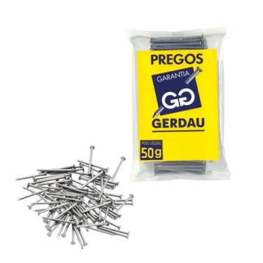 Imagem de Prego Polido Com Cabeça 22x42 5,4mm x 96,6mm 50g Gerdau