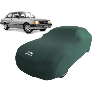 Imagem de Capa De Tecido Para Carro Chevrolet Chevette Luxo - Mz, Verde