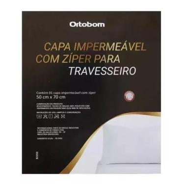 Imagem de Protetor De Travesseiros Impermeável Capa Ortobom