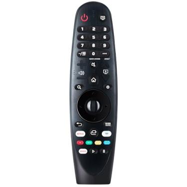 Imagem de MR20GA AKB75855501 Controle remoto de substituição infravermelho compatível com LG TV 55UN8000PUB 65UN8050PUD 65UN9000AUJ 82UN8570AUD 55UN7100PUA 55UN6955ZUF 75UN7370PUB 55UN7000PUB B 43UN7 300PUF